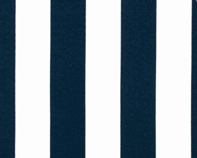 Drapery Loft custom made blue and white striped curtains any length - image3